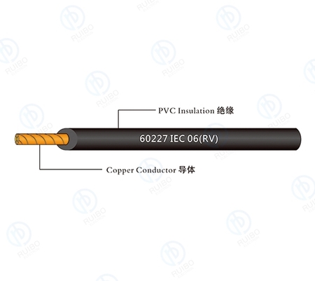60227IECO6(RV)General purpose single-core soft conductor non-sheathed cable—PVC